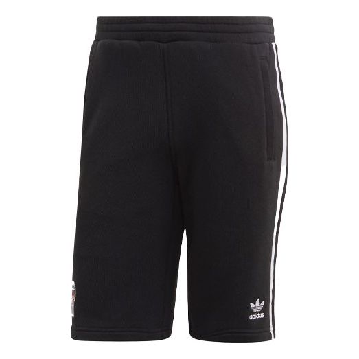 adidas originals Classic Side Stripe Casual Sports Shorts Black GK5908