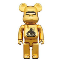 XLARGE(R) x HAJIME x BE@RBRICK Gold Color 1000% SORAYAMA