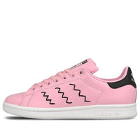(WMNS) adidas originals StanSmith 'Pink Black' BZ0656