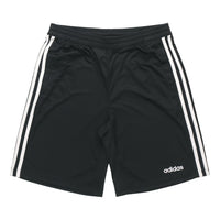 adidas Solid Color Breathable Sports Running Shorts Black DT3050