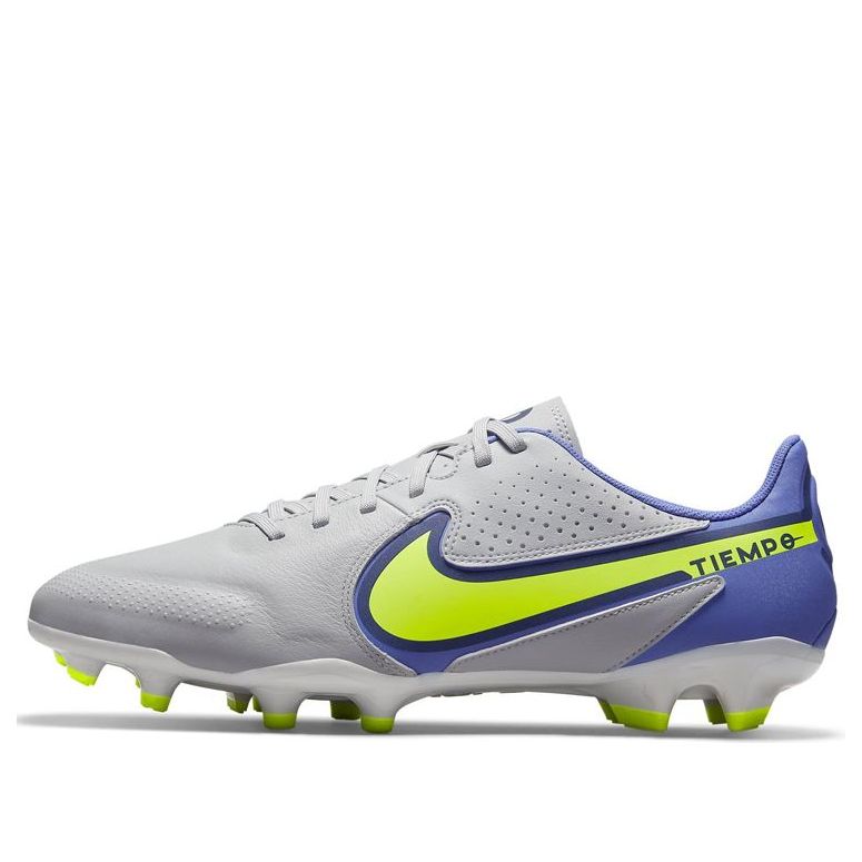 Nike Legend 9 Academy FG 'Grey Fog Sapphire Volt' DA1174-075