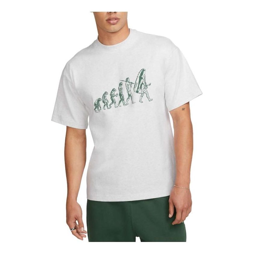 Nike Sneaker Evolution Short-Sleeve T-Shirt 'birch heather' FN4255-051