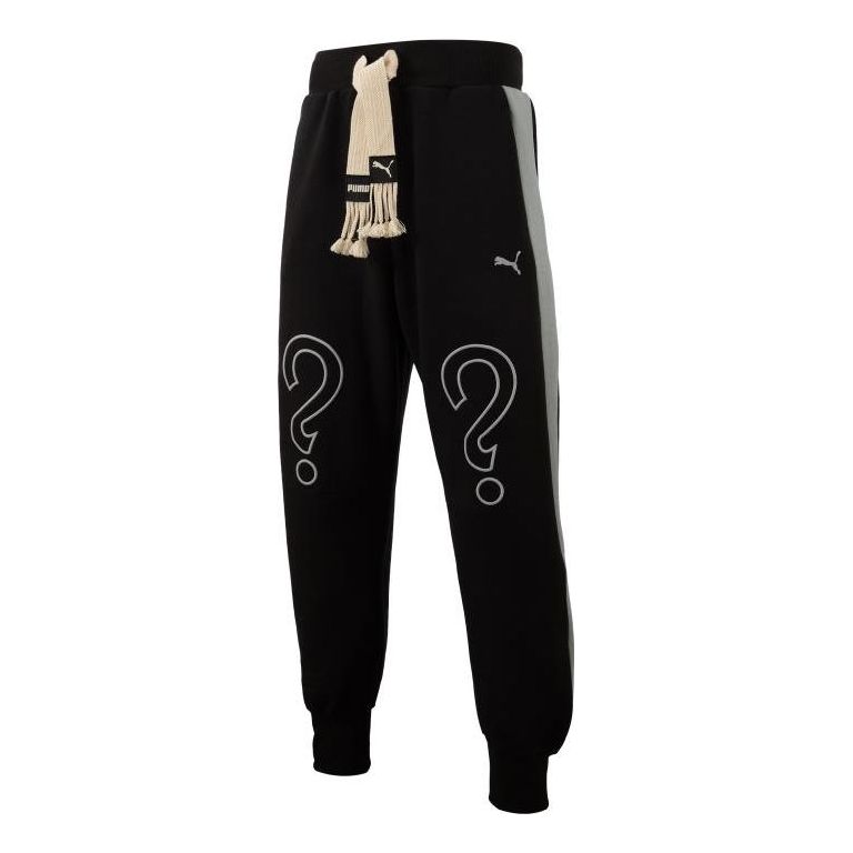 PUMA X Staffonly X Monopoly Logo Pants 'Black' 539890-01