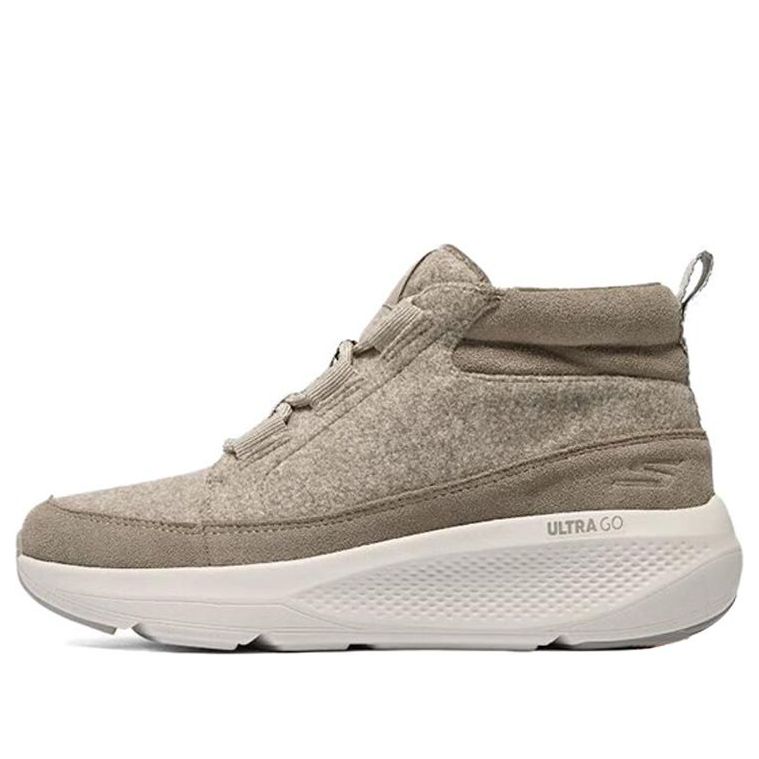 (WMNS) Skechers Ultra Go Shoes 'Beige Brown' 144532-DKTP