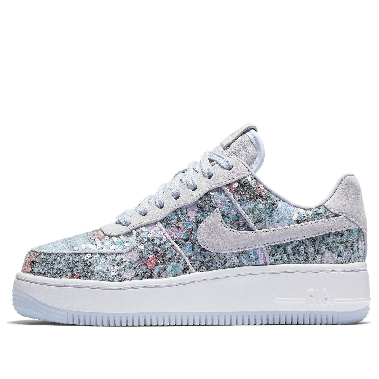 (WMNS) Nike Air Force 1 Upstep Low 'Glass Slipper' 917589-500