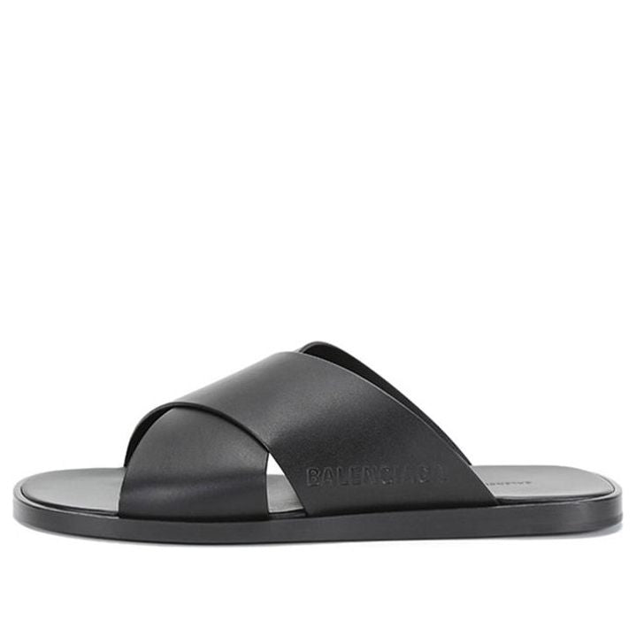 Balenciaga Cosy Slides 'Black' 597148WAVY01000