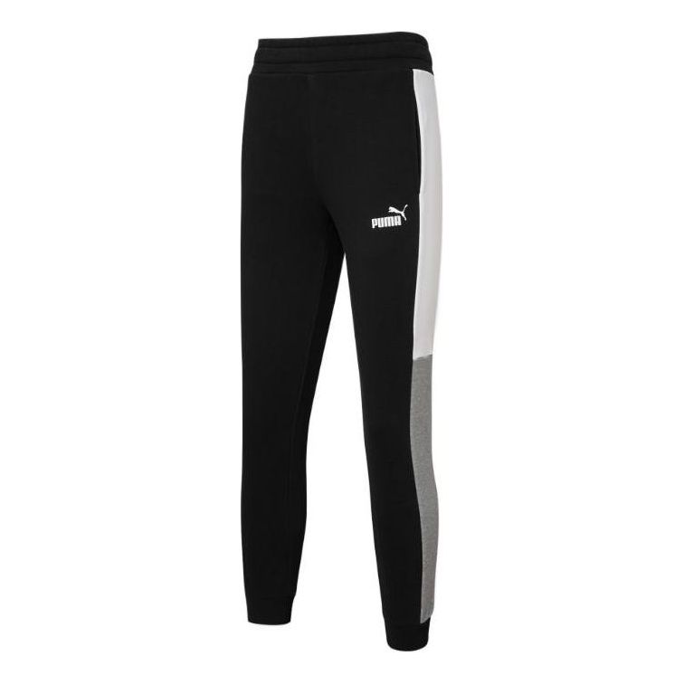 PUMA Fusion Hoodie Dark Denim Pants 'Black' 848652-01