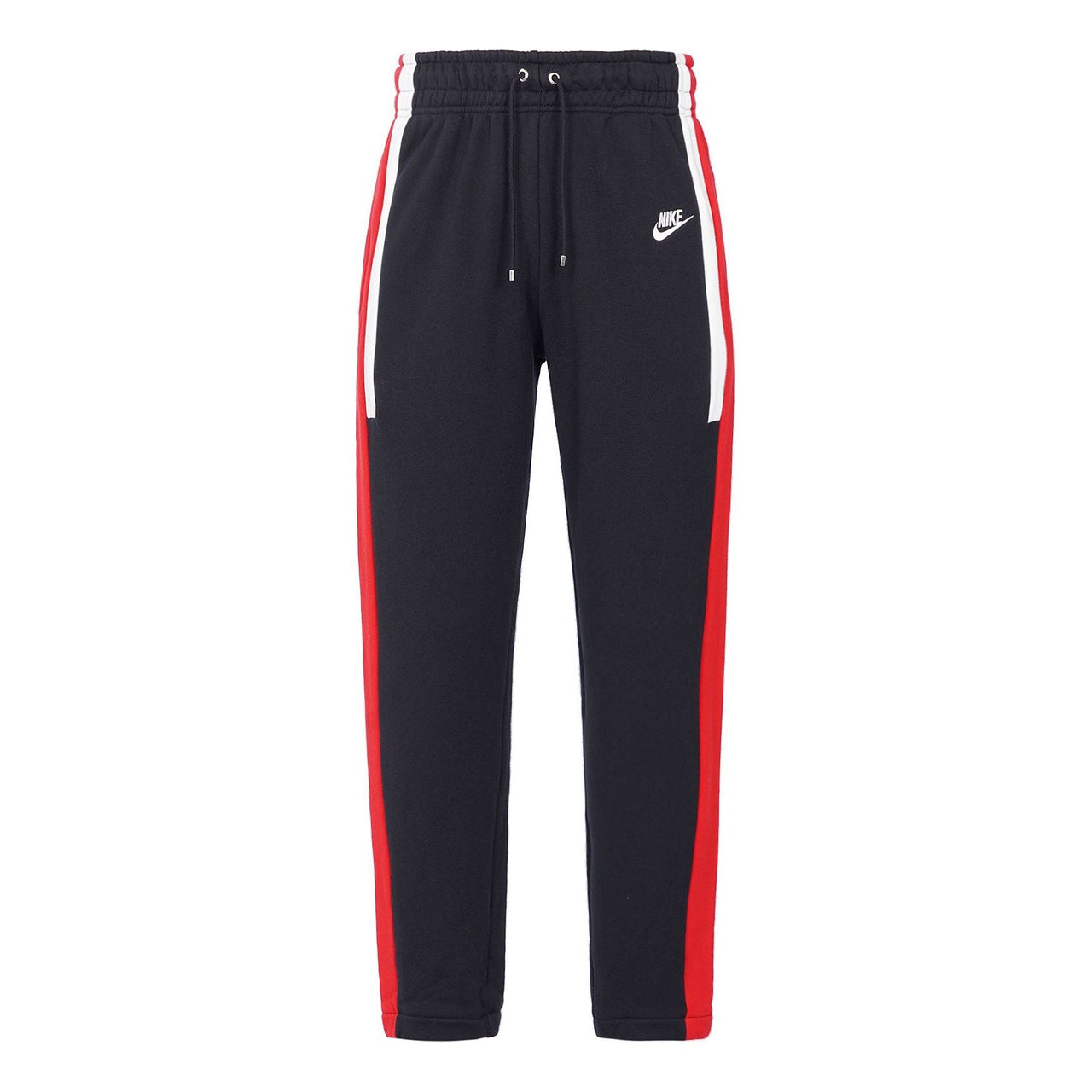 Men's Nike Retro Splicing Knit Sports Pants/Trousers/Joggers Black AQ2101-010