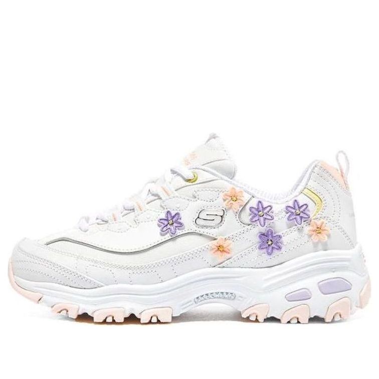 (WMNS) Skechers DLITES 1.0 'White' 896139-WHT