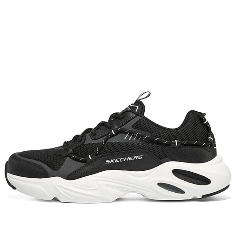 Skechers D'Lites 'Black White' 237430-BKW