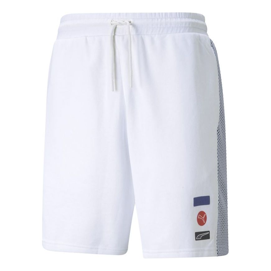 PUMA Decor 8 Shorts 'White Red Blue' 531085-02
