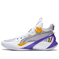 Li-Ning Sonic 10 Ultra Mid 'White Purple Yellow' ABAS145-4