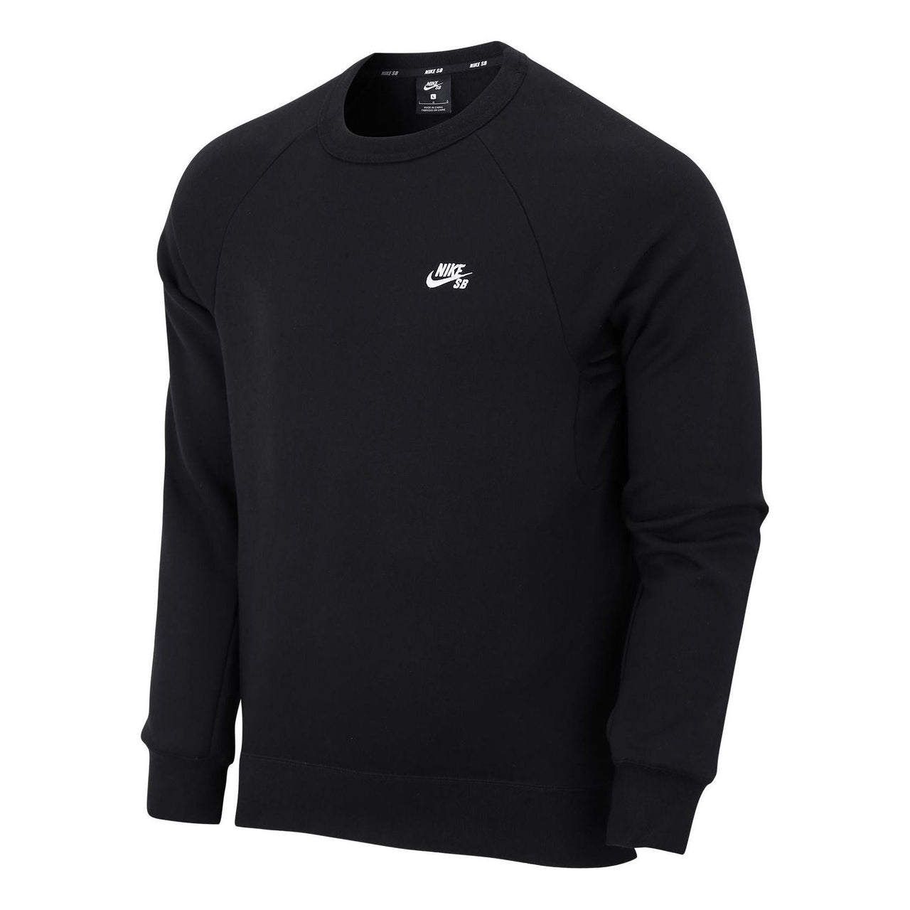 Nike SB Icon Crew Sweatshirt 'Black' AQ9564-010