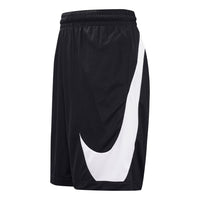 Nike Dri-FIT Large Logo Printing Basketball Sports Shorts Black DH6764-013