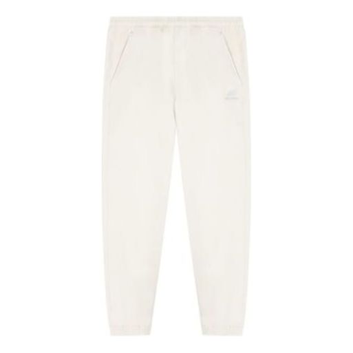 New Balance Logo Sweatpants 'White' 5TC39673-LBE