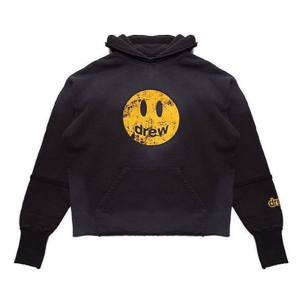 Drew House Deconstructed Mascot Hoodie 'Faded Black' DH-F31122-MCFB