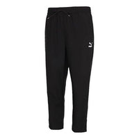 PUMA Classics Silm Tapered Pants 'Black White' 531425-01