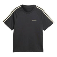adidas x Wales Bonner Stripe T-Shirt Asia Sizing 'Black Beige' IM8402