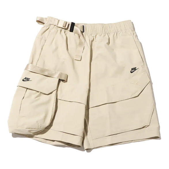 Men's Nike Solid Color Brand Logo Cargo Casual Shorts Brown DM5593-206