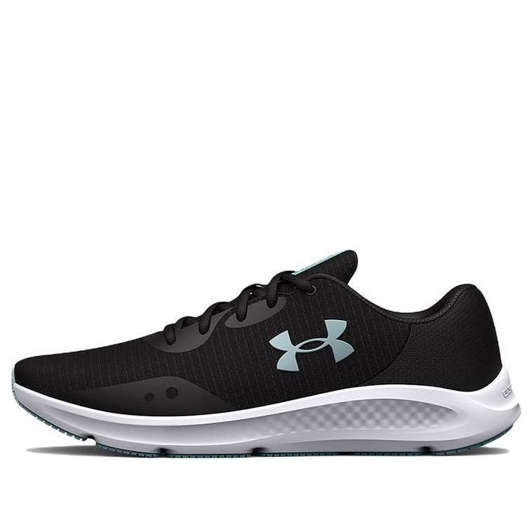 (WMNS) Under Armour Charged Pursuit 3 Tech 'Black Fuse Teal' 3025430-001