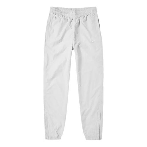 Nike Swoosh Embroidered Retro Sports Pants Gray Light gray CD6544-051