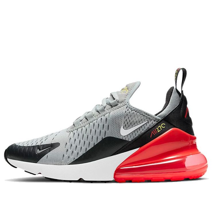 (GS) Nike Air Max 270 'Light Smoke Grey Crimson' 943345-022
