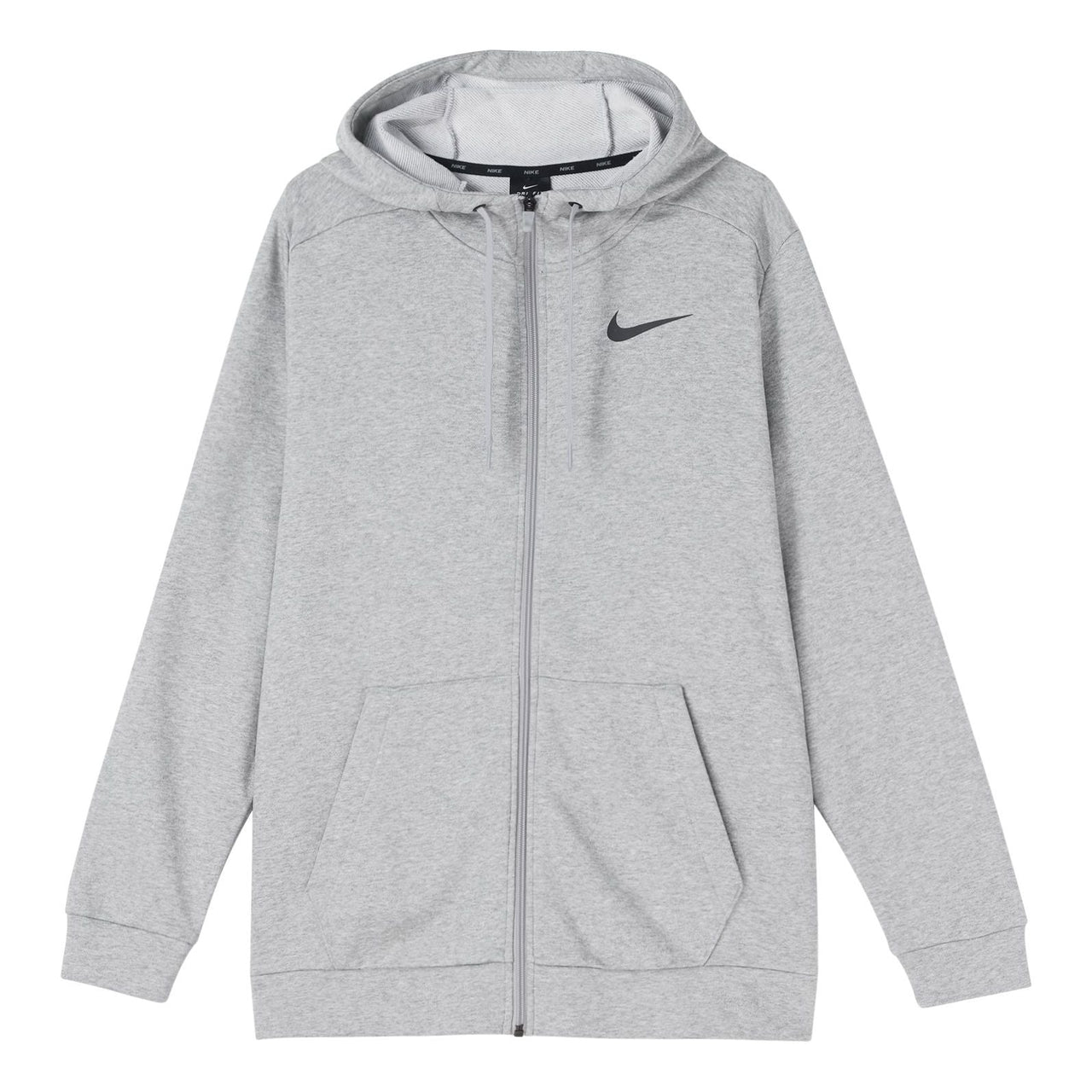 Men's Nike Mnk Dry Hoodie Fzflc Casual Sports Hooded Jacket Light Grey CZ6377-063