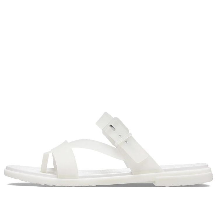 (WMNS) Crocs Tulum Slides 'Translucent White' 207173-159