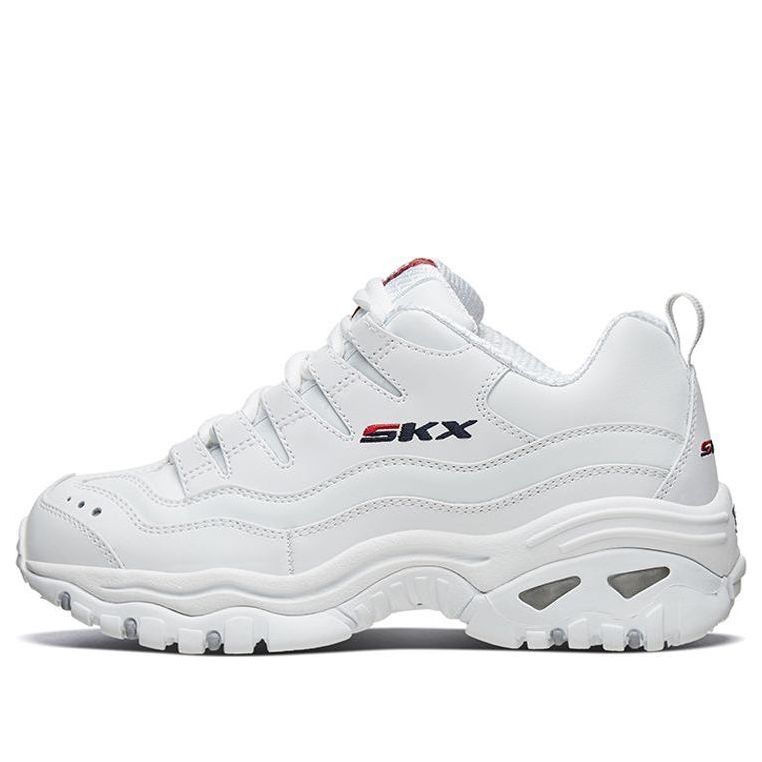Skechers Energy Daddy Shoes 'White Blue Red' 51829-WML