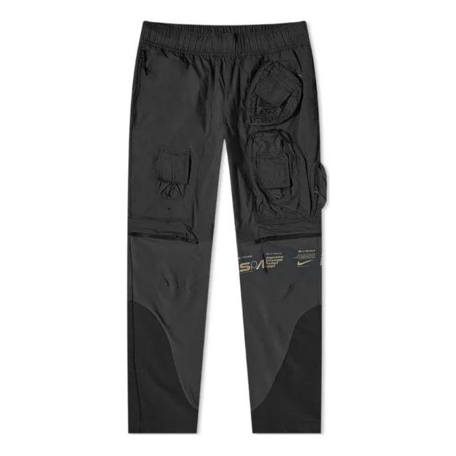 Men's Nike ISPA Series Big Pocket Zipper Detachable Pants Casual Long Pants/Trousers Black DD3796-011