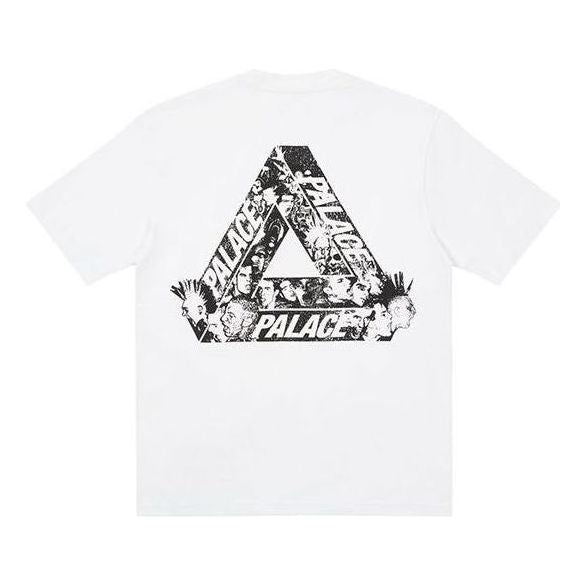 Palace Tri-Heads FW21 T-Shirt 'White' P21TS149