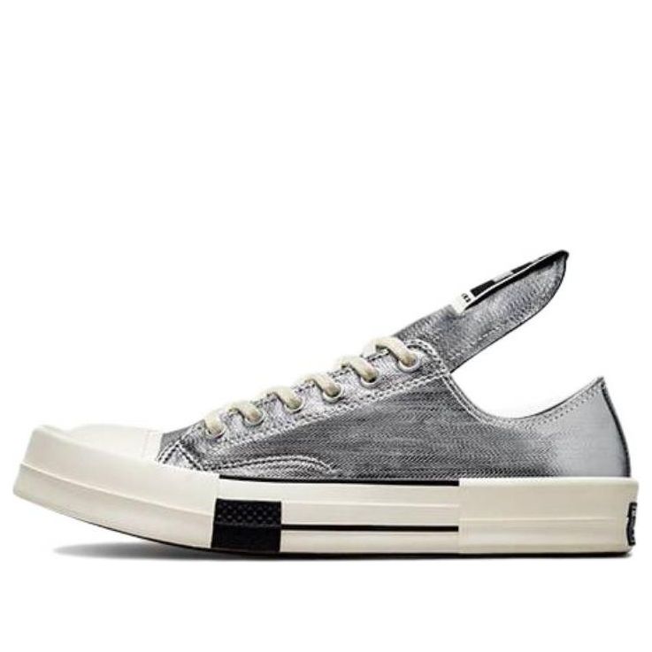 Converse Rick Owens x TURBODRK Chuck 70 Low 'Silver Lacquer' A01292C
