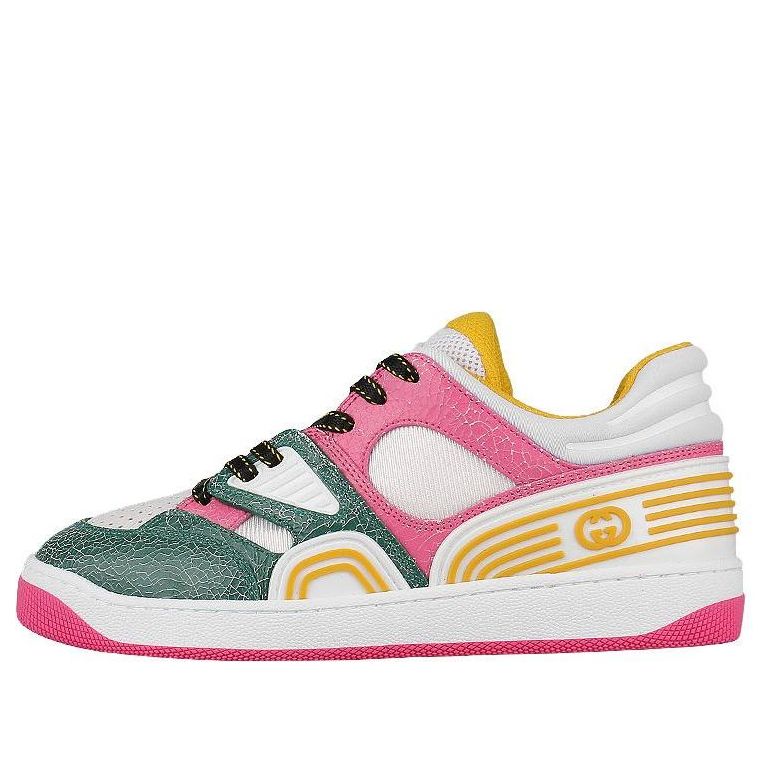 (WMNS) Gucci Basket 'Pink Green White' 725905-AABB6-3152