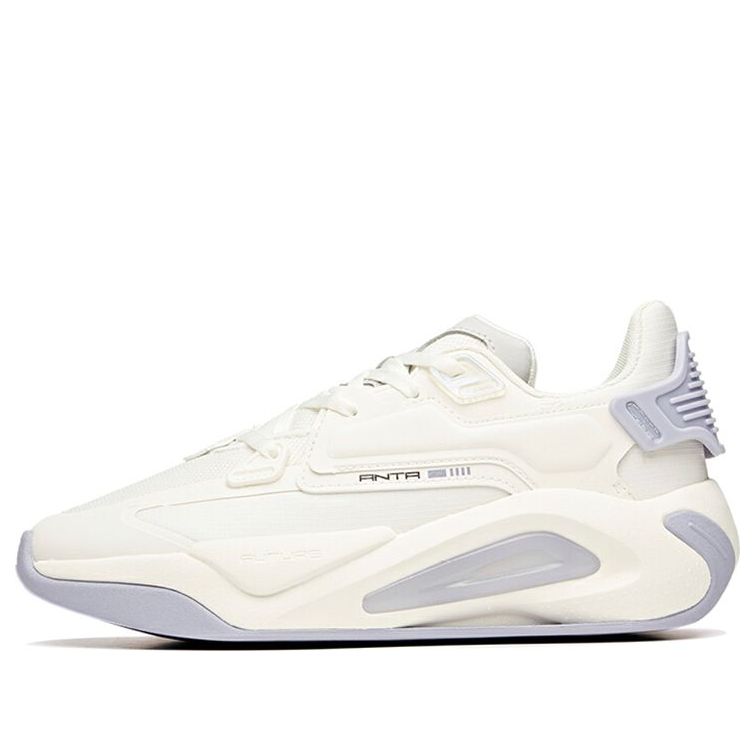(WMNS) ANTA Life Series Sneakers 'Durable Breathable White Purple Grey' 122118083-1