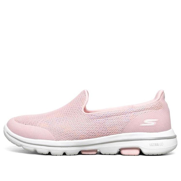 (WMNS) Skechers Go Walk 5 'Pink' 124005-PKMT