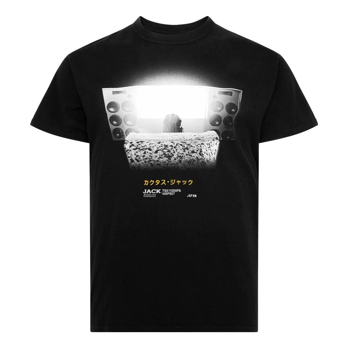 Travis Scott Cactus Jack x Playstation Chair T-Shirt 'Black' CJPSSS35BLACK
