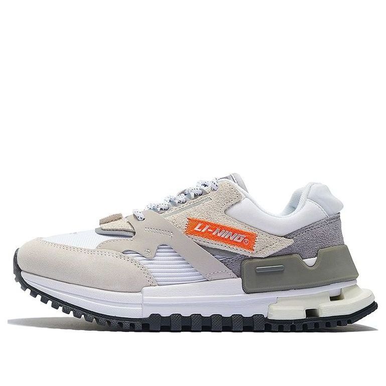 (WMNS) Li-Ning 001 Classic 'Grey Orange' AZGS078-4