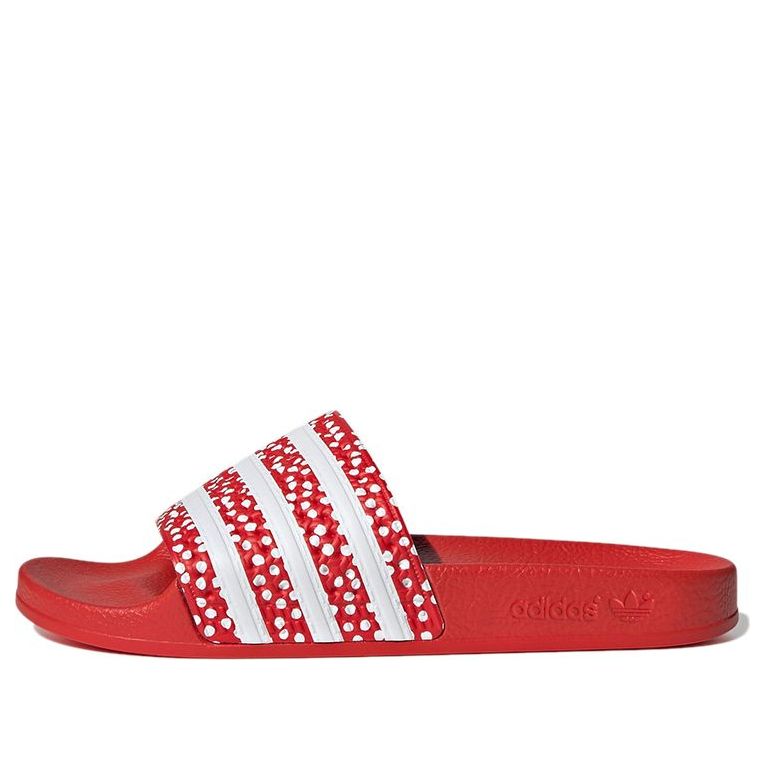 (WMNS) adidas Adilette Slide 'Polka - Vivid Red' FX5921