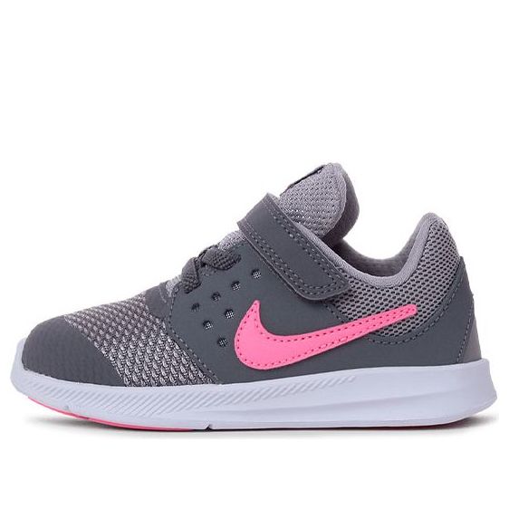 (TD) Nike Downshifter 7 Low-Top Running Shoes Grey/Pink 869971-003