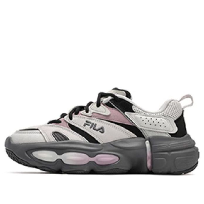 (WMNS) FILA ET SWINGSHOT Sneakers 'Grey White Pink' F12W342109FAB
