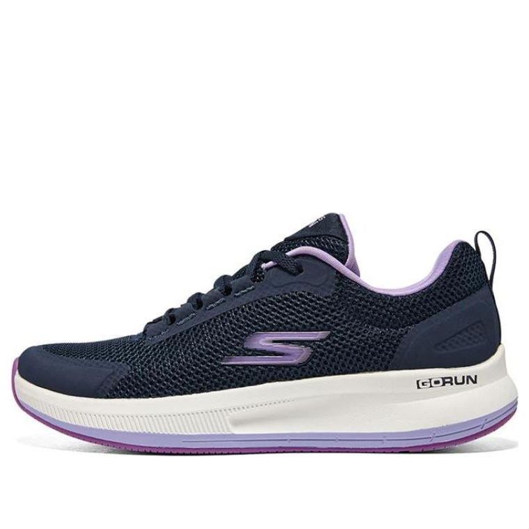 (WMNS) Skechers Go Run Pulse 'Navy Blue Purple' 128077-NVPR