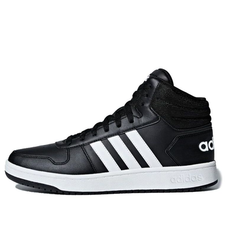adidas Hoops 2.0 Mid 'Black White' BB7207