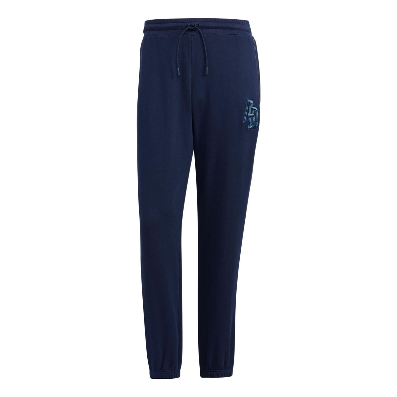 adidas Logo Monogram Pants 'Navy' IB2740