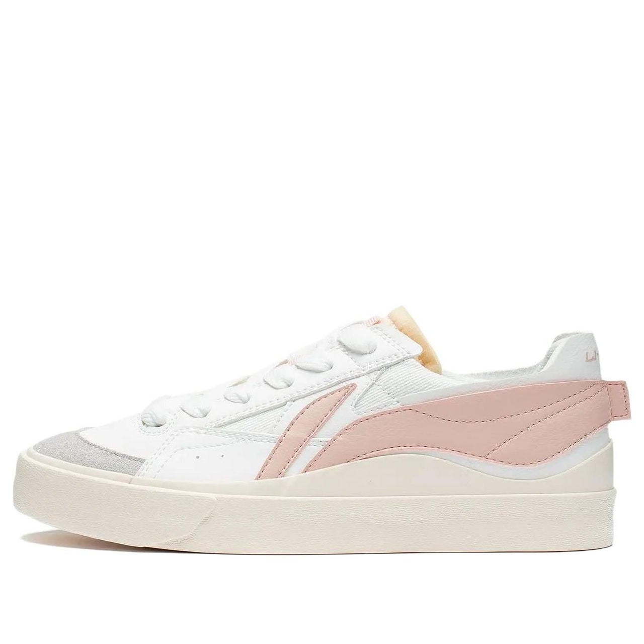(WMNS) Li-Ning Fashion Skate Shoes 'White Pink' AGCT162-2