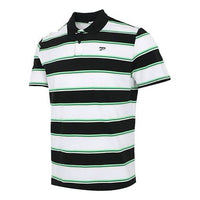 PUMA Downtown Stripe Polo Tee Shirt 'White' 599781-02