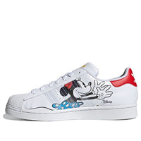 adidas Disney x Superstar 'Mickey and Minnie - White Vivid Red' GW2248