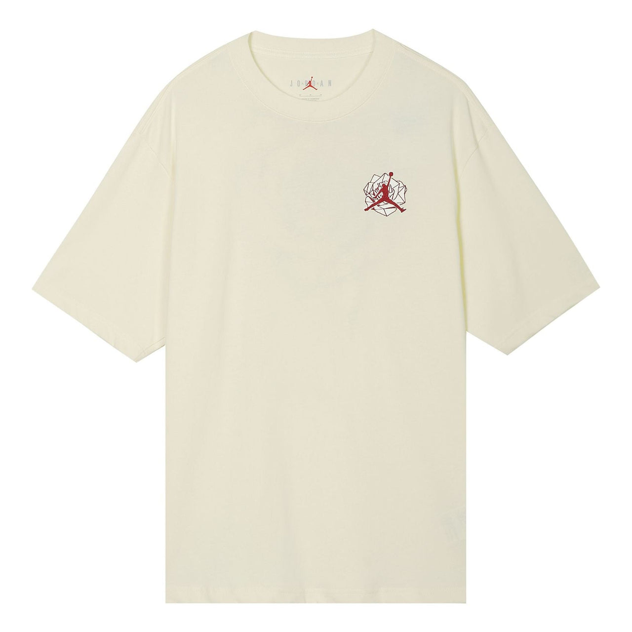 (WMNS) Air Jordan x Teyana Taylor Vintage T-shirt 'Coconut Milk' FB2641-113