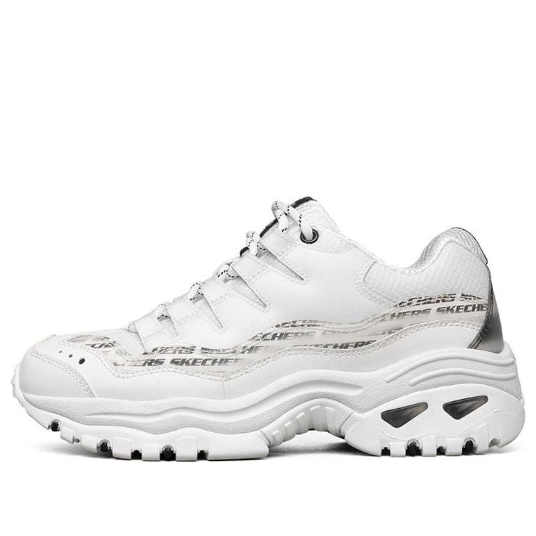 (WMNS) Skechers Energy Low Top Running Shoes White/Black 149225-WBK