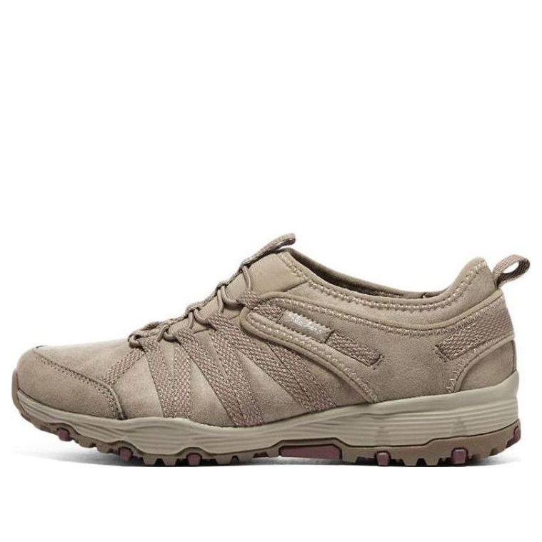 (WMNS) Skechers Seager Hiker 'Flowerette - Dark Taupe' 158420-DKTP