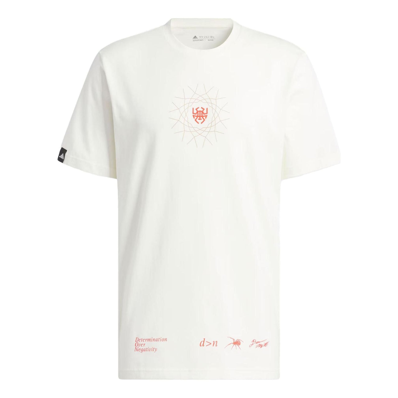 adidas Donovan Mitchell Graphic T-Shirt 'White Pink' II7786